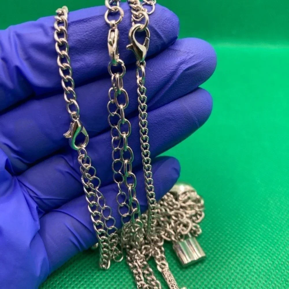 Gothic Skull Necklace Set